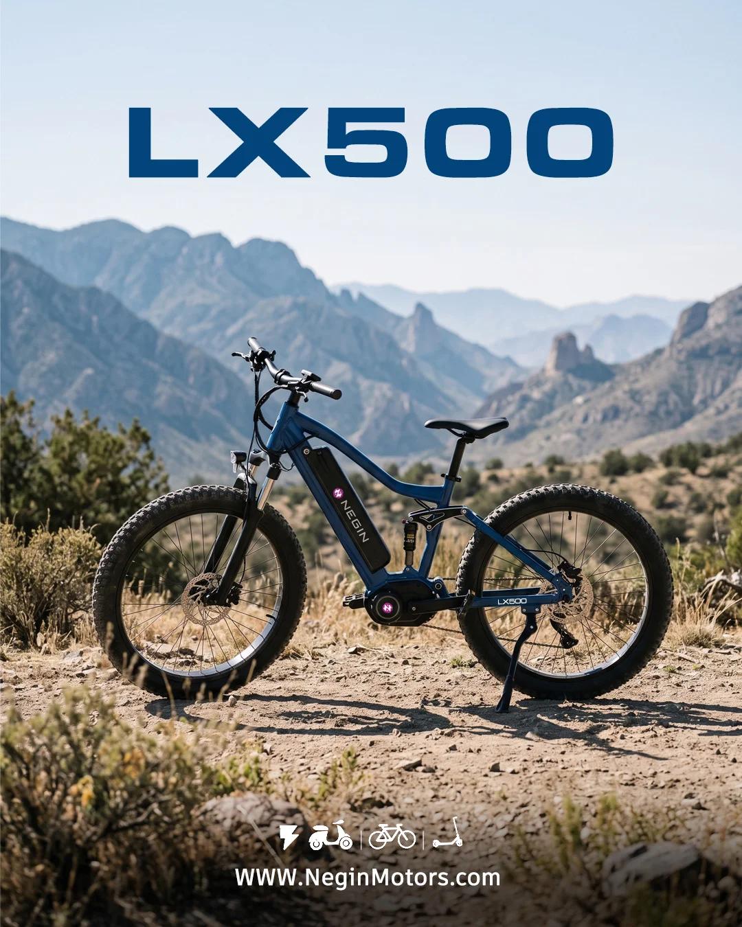دوچرخه برقی نگین مدل LX500