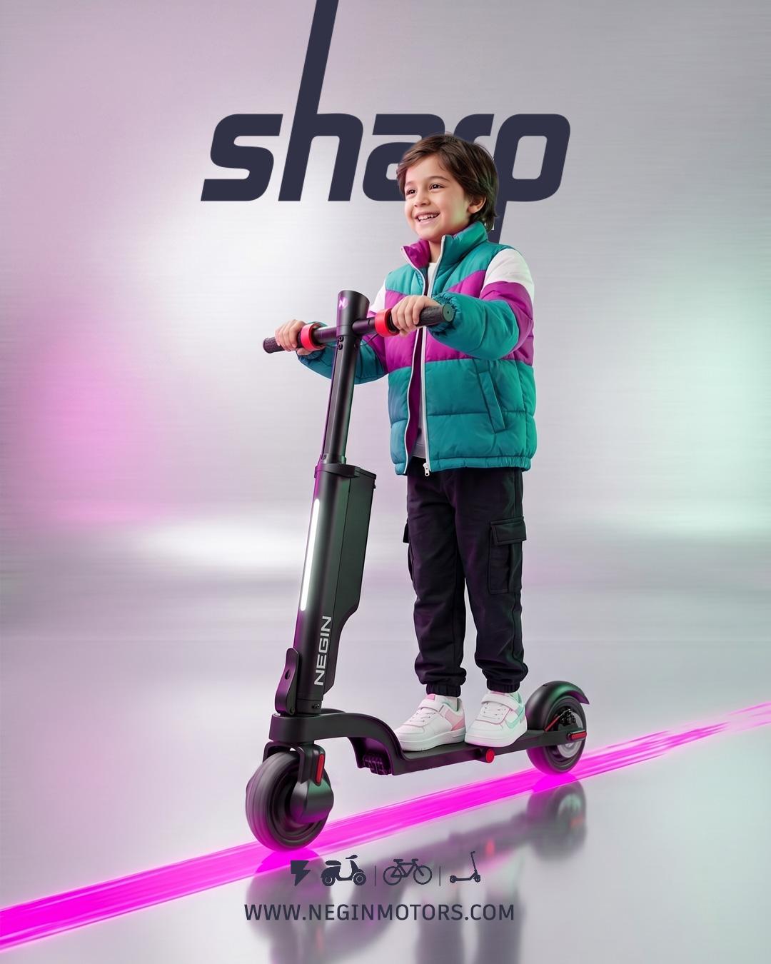 اسکوتر برقی نگین مدل SHARP