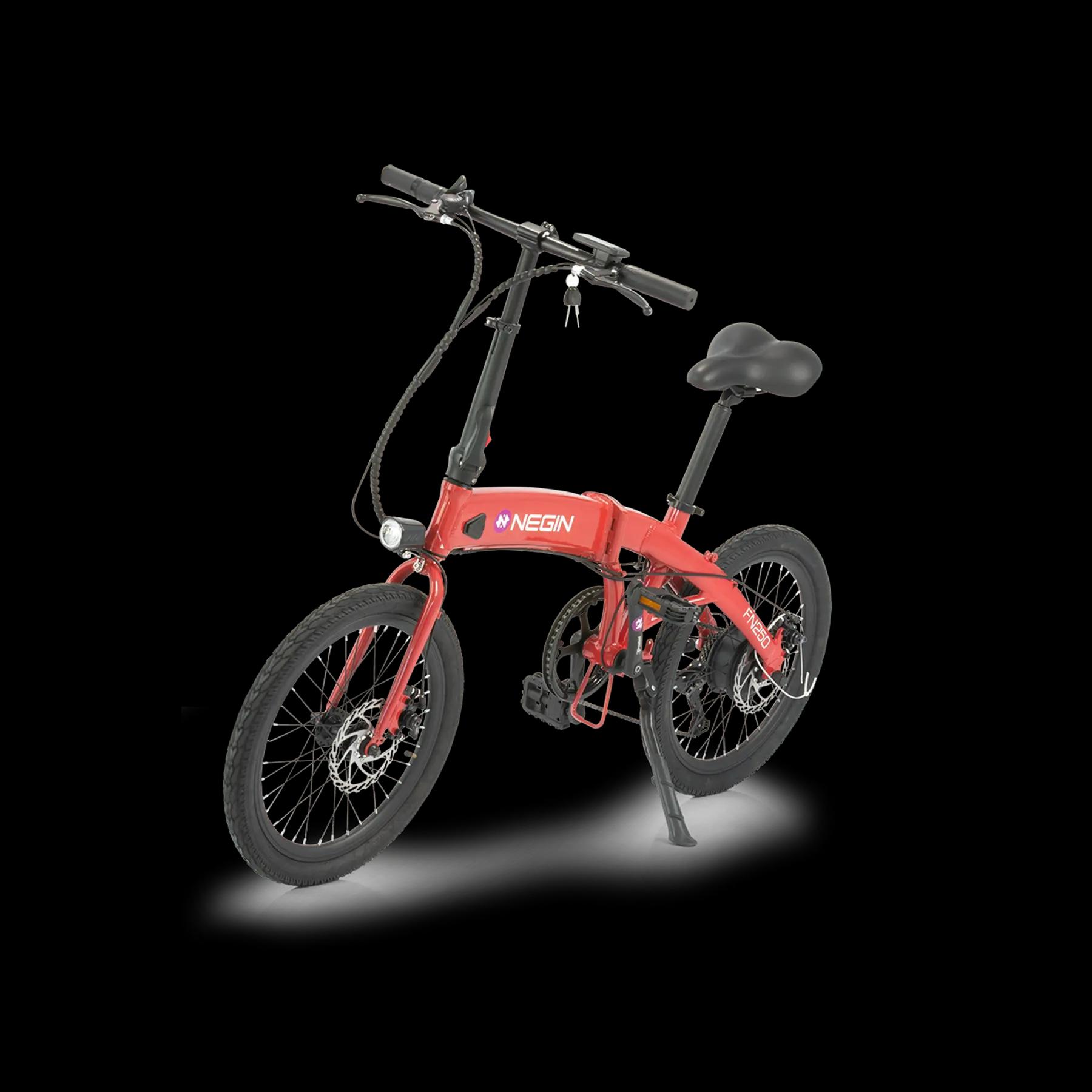 دوچرخه تاشو برقی نگین مدل FN250